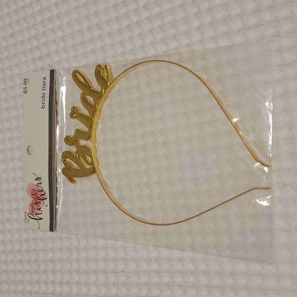 Gold Bride Tiara - Picture 1 of 1
